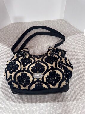 Cake by Petunia Black Forest Cake Cosmopolitan Carryall Diaper Bag Cut Velvet